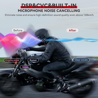 Motorcycle Bluetooth Headset V5.2 - Image 6