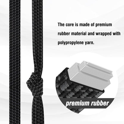 Bungee Cords with Hooks Heavy Duty, Flat Adjustable Bungee Cords with Hooks 60 - Image 5
