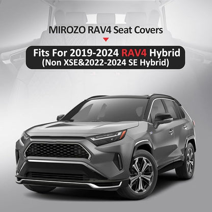 MIROZO Seat Covers for Rav4, Waterproof Car Seat Covers Compatible - Image 7
