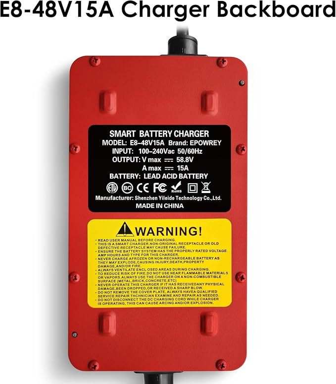 15 Amp 48 Volt Golf Cart Battery Charger - Image 9
