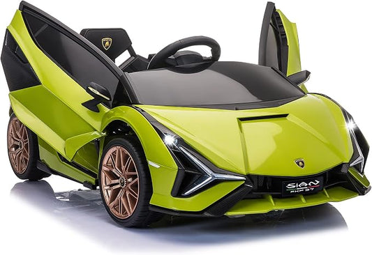 TOBBI Electric Ride On Car Toy for Kids to Drive, 12V Battery Powered Licensed by TOBBI
