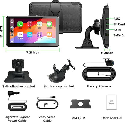 Apple Carplay Screen for Car, - Image 9