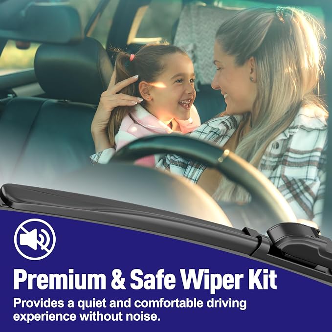 AJK Windshield Wiper Blade, OEM Quality Front and Rear Windshield Wipers - Image 3