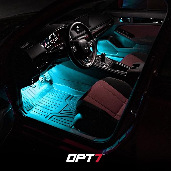 OPT7 Aura Pro 6PC Double LED Interior Strip Lights - Image 9