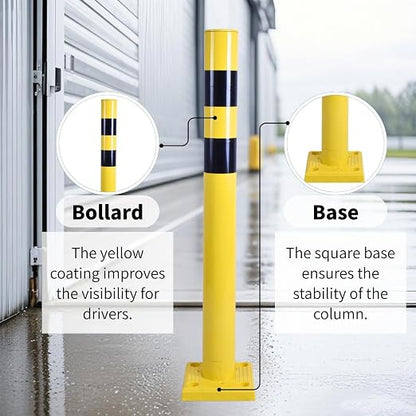 4 Pack 4" Diameter SpringBack Safety Bollard Post - Image 4
