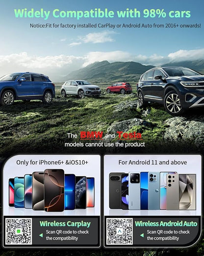 Wireless CarPlay & Android Auto Adapter 1-Inch - Image 7