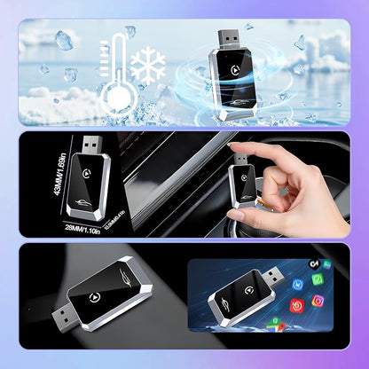 Mini Wireless Carplay Adapter for iPhone&Android Auto 2-in-1, 2025 Upgrade - Image 9