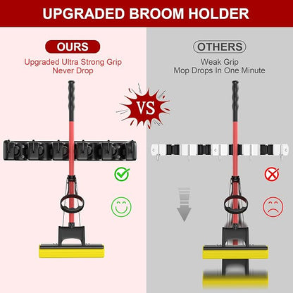 LETMY Broom Holder Wall Mount - Image 2