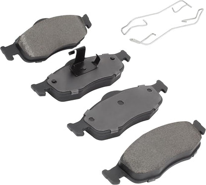 Premium Ceramic Front Brake Pads Compatible - Image 2