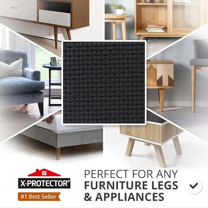 X-PROTECTOR Non Slip Furniture Pads – 24 pcs Premium Furniture Grippers 2"! - Image 2
