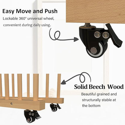 Art Storage Rack, Wood Art Drying Storage Stand - Image 4
