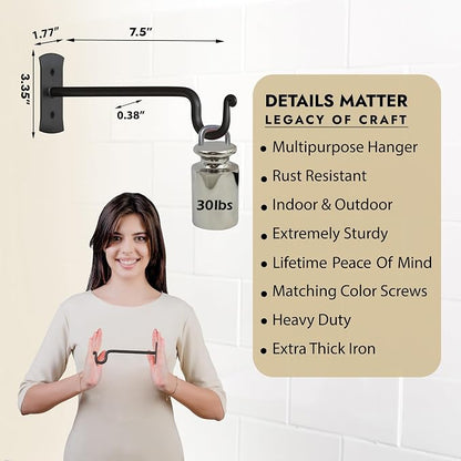 RTZEN Plant Hangers Outdoor or Indoor - Image 2