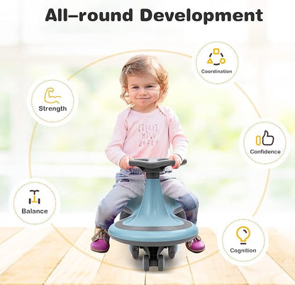 HONEY JOY Wiggle Car, 2 in 1 Swing Car - Image 5
