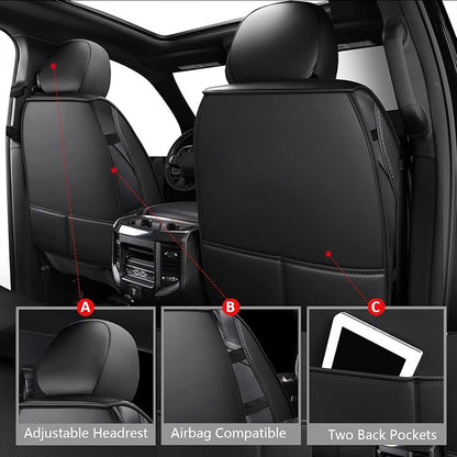 MIROZO Front Ram Seat Covers - Image 3