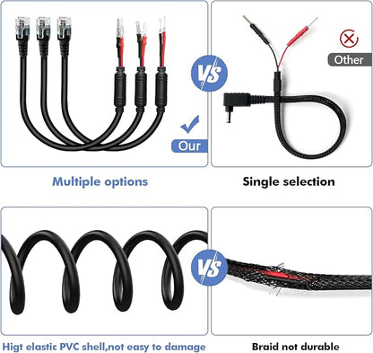 Radar Detector Hardwire Power Cord, Rearview Mirror Plug Cable, - Image 5