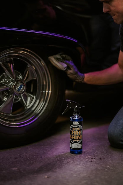 Glo-Pro Tire Shine, 128 oz, 1 Gallon, High Gloss Tire Dressing, Professional - Image 8