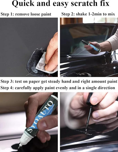 SYOAUTO Silver Ice GAN Touch Up Paint Fit - Image 5