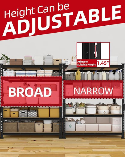 PrimeZone Heavy Duty Garage Storage Shelves - Image 5