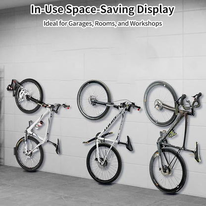 Road Bike Handlebar Wall Mount, Space-Saving & Easy Installation, Sturdy Garage - Image 6