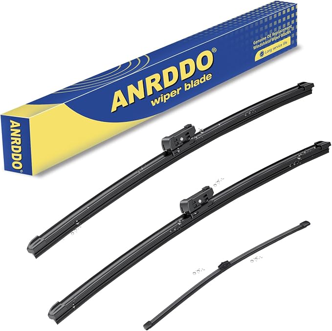 3 Wipers Factory Replacement For Q5 2009-2017, SQ5 2014-2017, RS Q3 2021-2022 by ANRDDO