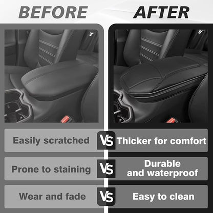 Muslogy Center Console Armrest Cover Compatible - Image 6