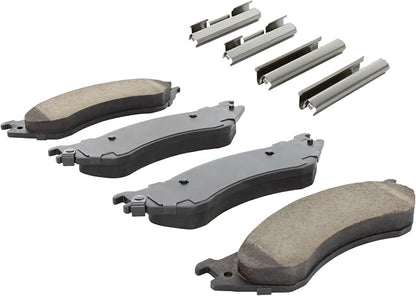 Premium Ceramic Rear Brake Pads Compatible - Image 2