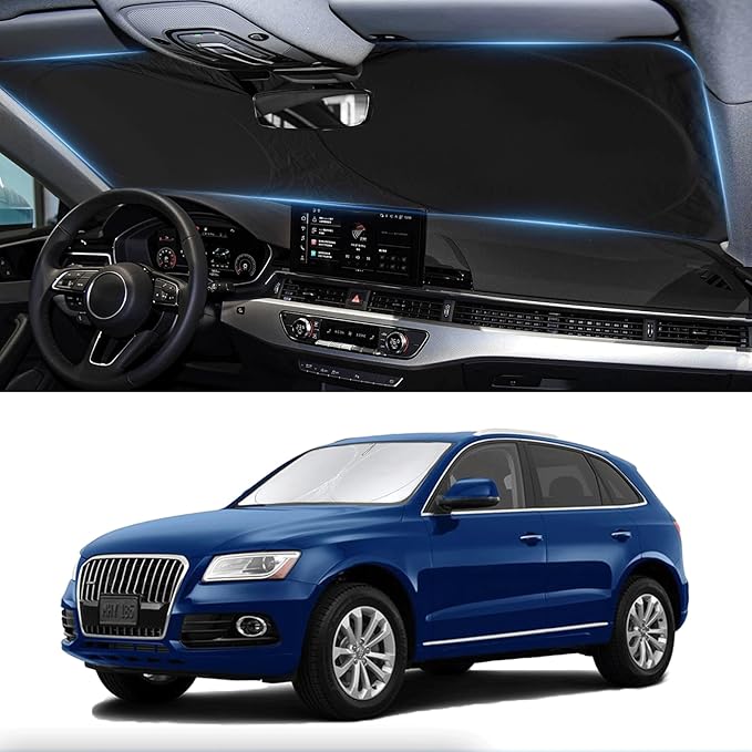 Custom fit Audi Q5 Windshield Sunshade by INSAUTO