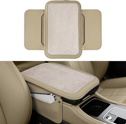 SINGARO Car Leather Center Console Cover by SINGARO