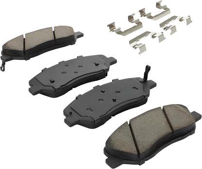 Premium Ceramic Front Brake Pads Compatible - Image 2