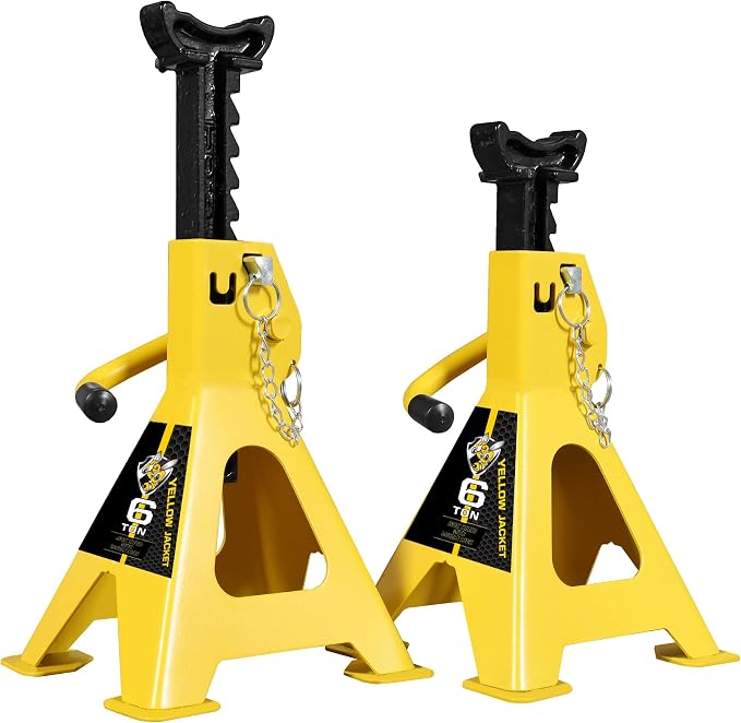 YELLOW JACKET Jack Stands 6 Ton by YELLOWJACKET