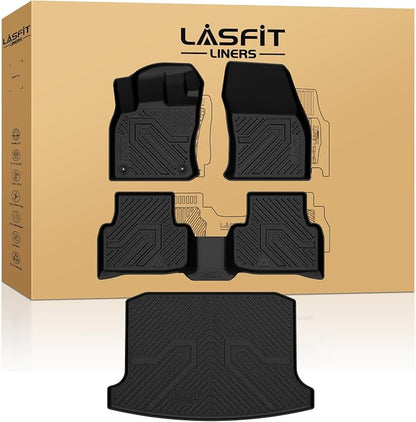 LASFIT Floor Mats & Cargo Mats for Volkswagen Taos 2022-2025, All Weather TPE by LASFIT