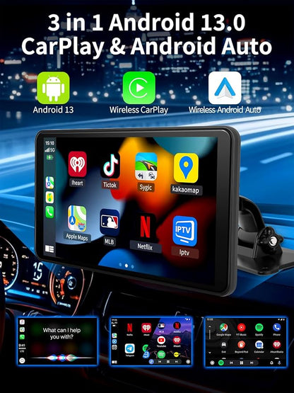 Android Carplay Screen for Car, 7 Inch - Image 4