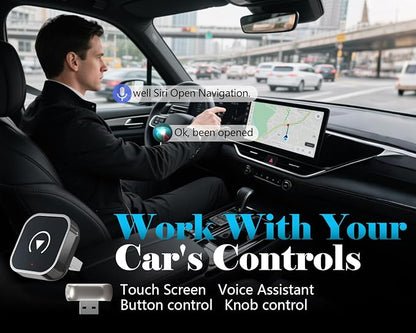 2025 Wireless CarPlay Adapter – Convert Wired to Wireless CarPlay, Mini USB - Image 8