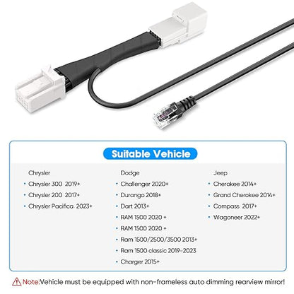 Radar Detector Power Adapter RJ11 Plug Compatible - Image 2