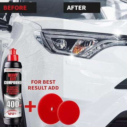 menzerna Deep Scratch and Swirl Remover Kit I Car polishing Set - Image 4