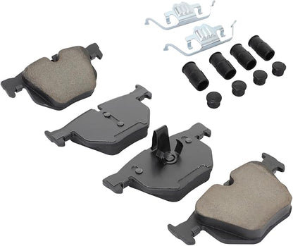 Premium Ceramic Rear Brake Pads Compatible - Image 2