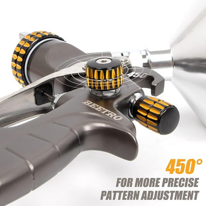 BEETRO HVLP Touch Up Mini Air Spray Gun - Image 3