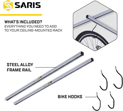 Saris Bike Storage, Cycle Glide Home Bicycle Parking, Ceiling Rack and - Image 5