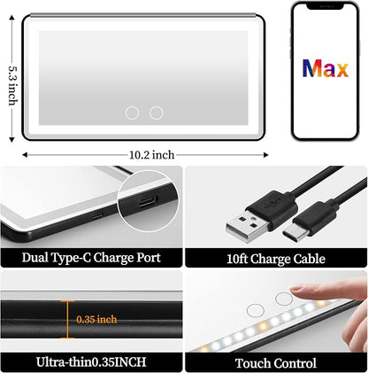 Car Sun Visor Vanity Mirror - Image 4