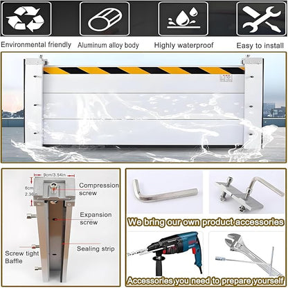Reusable Heavy Duty Aluminum Flood Barriers - Image 4