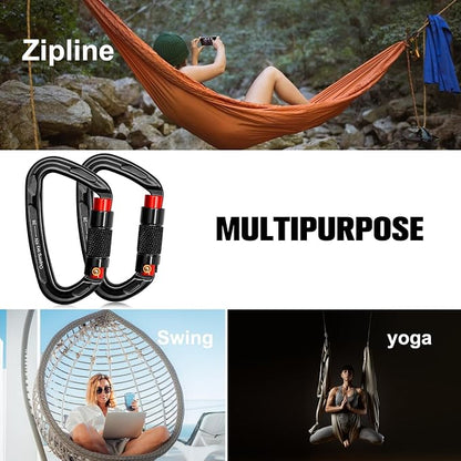 Auto Locking Carabiner Clips - Image 7