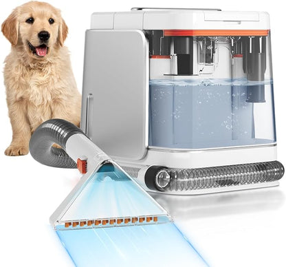 Portable Carpet and Upholstery Cleaner Machine by LALAHOO