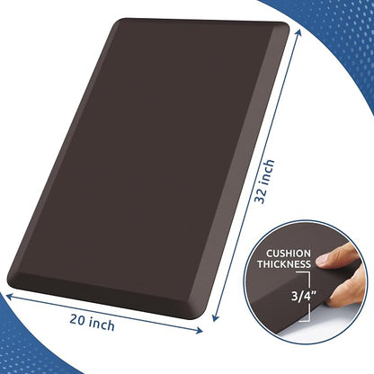 KitchenClouds Kitchen Mat Cushioned Anti Fatigue Rug 20"x32" Waterproof - Image 2