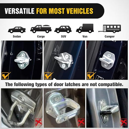 Nilight Car Door Step Universal Aluminum Latch Step - Image 4