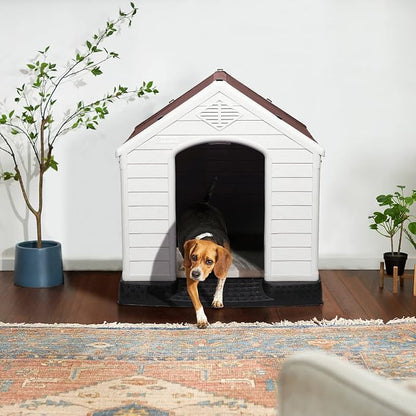 LEMBERI Durable Waterproof Plastic Dog House - Image 2