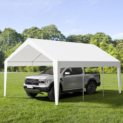 10x20ft Metal Carport Garage by Unknown