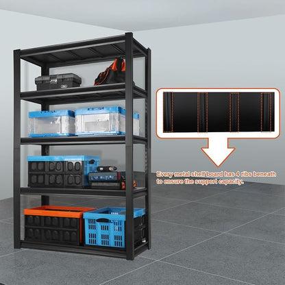 PACHIRA E-Commerce 72" Garage Shelving Heavy Duty, Wide Size Storage Shelves - Image 4