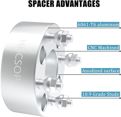 HHCSOP 4x4 2" Golf Cart Wheel Spacers - Image 5