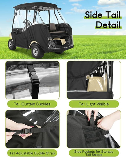 Golf Cart Enclosure 4 Passenger - Image 5
