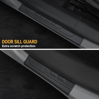 Floor Mats Set for 2017-2025 Jeep Compass Accessories, Full Coverage All - Image 7